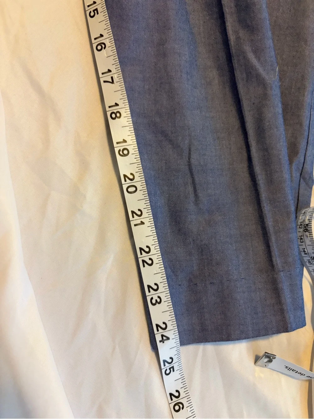 Southern Pines Men's Dress Pants - Blue Tailored Pleat Front Size 40x30